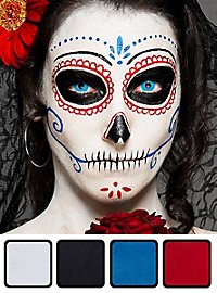 Set per il trucco da teschio di zucchero La Catrina
