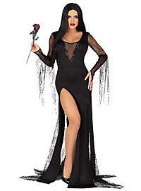 Sexet Morticia Kostume