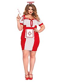 Sexet Pin-up Sygeplejerske XXL Kostume