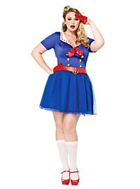 Sexet Retro Sømand XXL Kostume