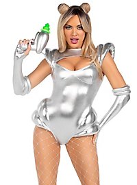 Sexet Space Girl Kostume