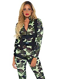 Sexy Army Girl Kostuum