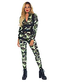 Sexy Army Girl Kostuum