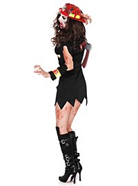 Sexy Feuerwehrfrau Zombie Kostüm