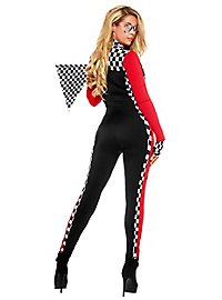 Sexy Formel 1 Pilotin Kostüm
