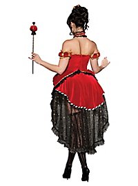 Sexy Herzkönigin Premium Edition Kostüm