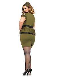 Sexy Pin-up Commander Plus Size Costume