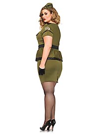 Sexy Pin-up Commander Plus Size Costume