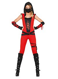Sexy Red Ninja Costume