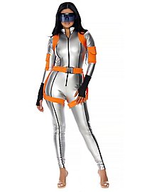 Sexy Silver Spacesuit Costume