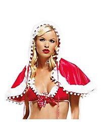 Sexy Weihnachtsfrau Cape