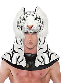 Shaman headdress white tiger