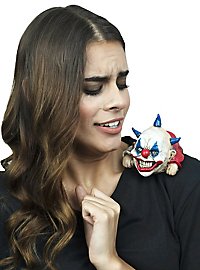 Shoulder horror clown figure