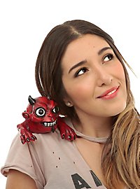 Shoulder terror devil figure