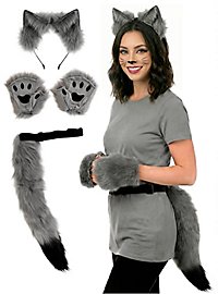Silver Fox Costume Set