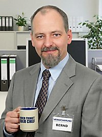 Skægsæt Professor Med Fipskæg Og Overskæg