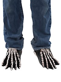 Skeleton feet Shoe cuffs