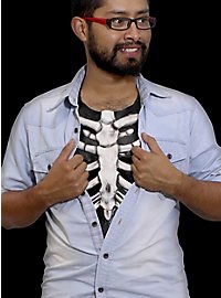Skelett Brustkorb aus Latex