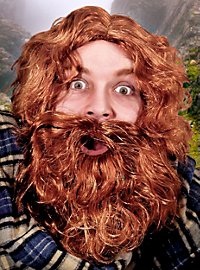 Skotte Skæg Med Paryk