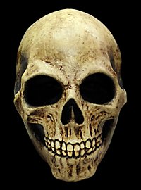 Skull knochenfarben Maske aus Latex