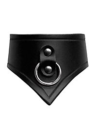 Leather Collar - Slave black