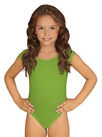 Sleeveless body for children green