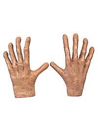Slenderman hands made of latex
