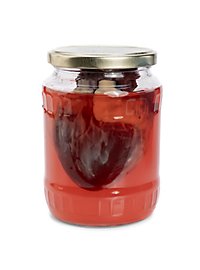 Small silicone heart - can be filled with fake blood (12 cm)