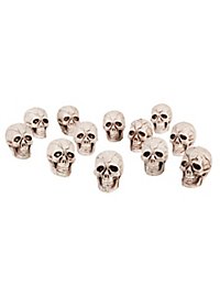 Small Skulls Halloween Deco 12 pieces