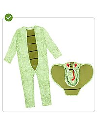 Kid's Slithering Snake Halloween Costume - Plush Wrap-Around Reptile Constrictor Outfit - View #8