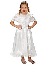 Snehvid Kjole Til Børn