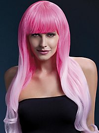 Soft Waves with Pony Wig pink
