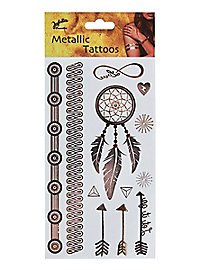 Sogno tatuaggio adesivo metallico