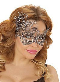 Sølv Blonde Maske Antik