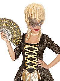 Sølv Blonde Maske Antik