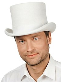 Sombrero De Copa Blanco 16 Cm