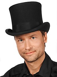 Sombrero De Copa De Alta Calidad De Lana Auténtica