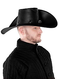 Sombrero De Cuero De Mosquetero
