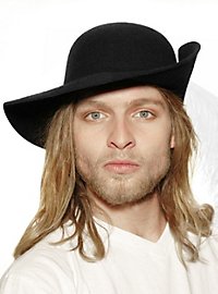 Sombrero De Mosquetero Con Pluma