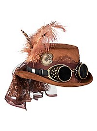 Sombrero Steampunk Deluxe Para Mujeres
