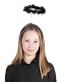 Sort Helgenglorie Fjerkrans