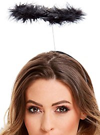 Sort Helgenglorie Fjerkrans