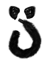 Sort Kat Tilbehørssæt