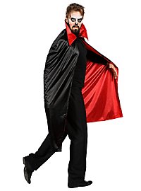 Sort-Rødt Vampyrkappe Til Voksne