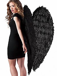 Sorte Fjevinger 120 x 120 cm