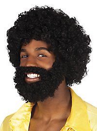 Soul Man Perruque avec barbe