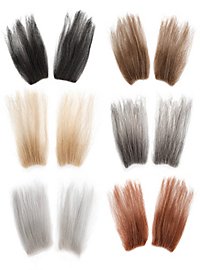 Sourcils de bête sauvage en cheveux naturels