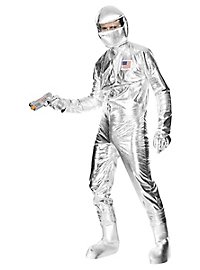 Space suit costume silver