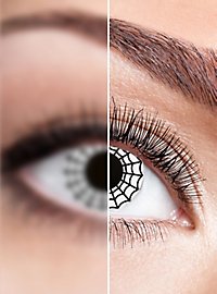 Spider contact lens with diopters