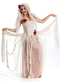Spøgelsesbrud-Halloween-kostume